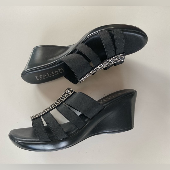 Black Italian Sandals - Picture 5 of 7